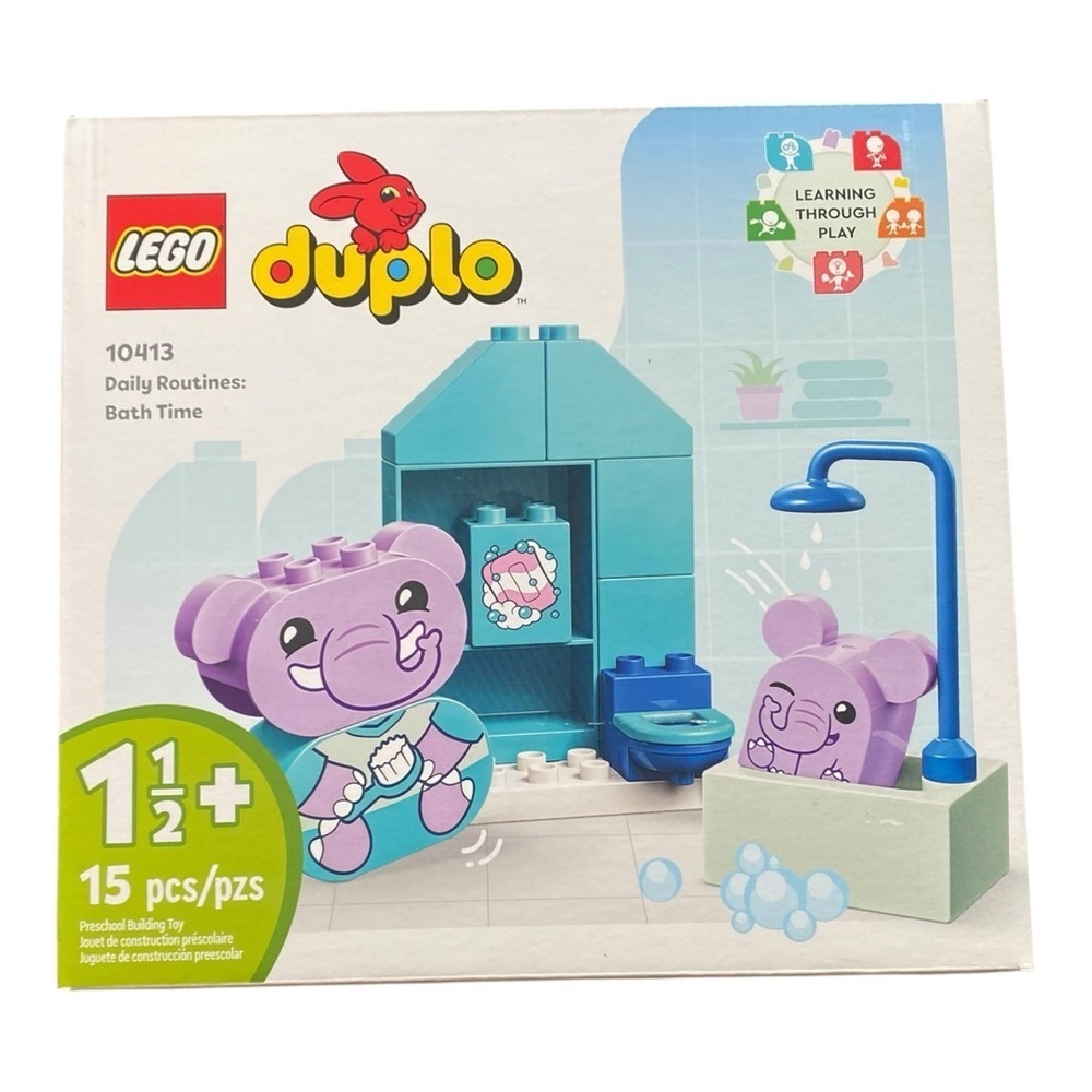 LEGO DUPLO Daily Routines Bath Time Building Block Set 10413 NEW